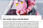 Thumbnail for the post titled: „Der rechte Terror und die Kunst“
